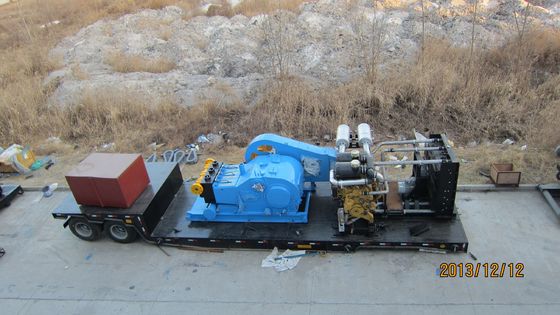 वेल वर्कओवर के लिए W-440 ट्रिपल सिलेंडर सिंगल एक्शन पंप 5000psi