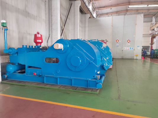 500HP ऑयल रिग मड पंप इलेक्ट्रिक ड्राइविंग ट्रिपलएक्स मड पंप स्मॉल वॉल्यूम