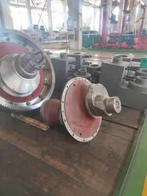 हेरिंगबोन गियर के साथ ड्रिलिंग रिग 800HP के लिए QF800 इलेक्ट्रिक स्लरी पंप