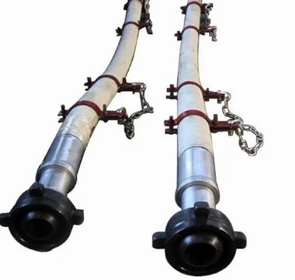 3 1/2 &quot;आईडी 5000psi कार्य दबाव 15 Ft एपीआई 7K रोटरी ड्रिलिंग नली लचीला कनेक्शन के लिए रोटरी नली के लिए उपयुक्त