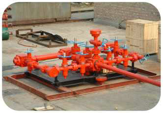 3 1/8 इंच -3000psi चोक किल मैनिफोल्ड ऑयलफील्ड वेलहेड का उपयोग करें