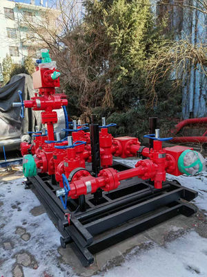 पेट्रोलियम उपकरण के लिए 3000psi चोक मैनिफोल्ड पार्ट्स चोक एंड किल मैनिफोल्ड