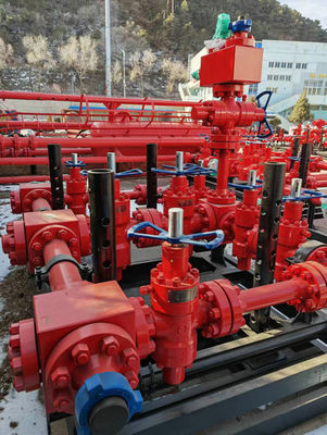 2 9/16 इंच -3000psi चोक किल मैनिफोल्ड एपीआई 16C निर्दिष्टीकरण