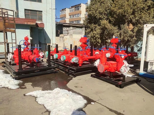 ड्रिलिंग उपकरण के लिए 20000psi ऑयल वेल मैनिफोल्ड ड्रिलिंग मड मैनिफोल्ड