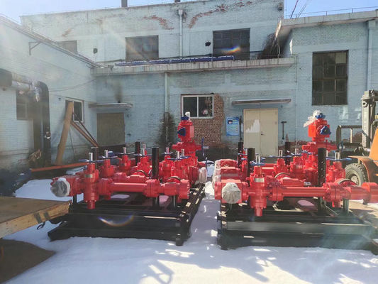 ऑयलफील्ड वेल टेस्टिंग के लिए 2 1/16 इंच 20000psi चोक किल मैनिफोल्ड