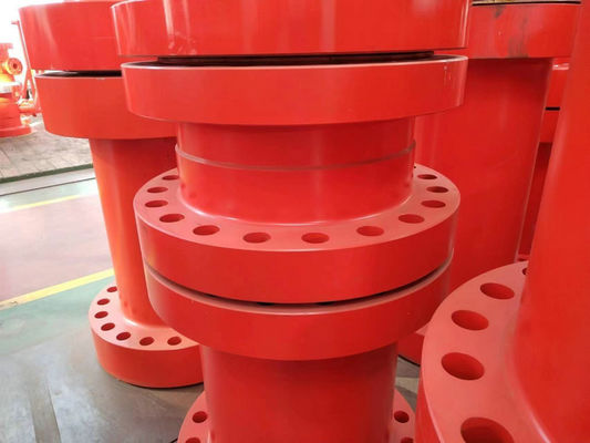 गैस उद्योग में एसयूएस डबल स्टडेड एडेप्टर कस्टम कलर ड्रिलिंग स्पूल