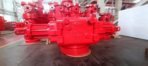 11"-5000PSI शेफ़र टाइप कास्ट सिंगल रैम बीओपी एपीआई 16ए बॉटम फ्लैंज