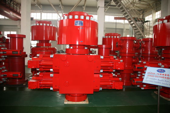 13 5/8&quot; - 5000psi Shaffer प्रकार ब्लो आउट रोकथाम प्रणाली डबल राम के साथ