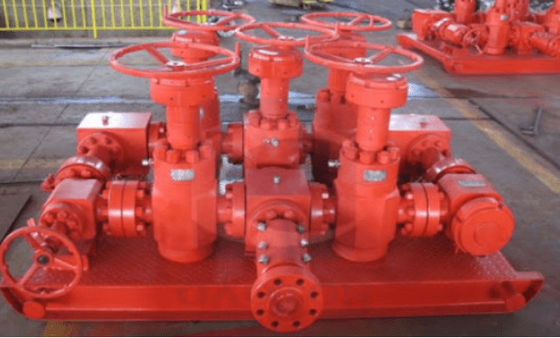 रेड स्ट्रोक एंड किल मैनिफोल्ड एपीआई 16 सी 6 ए 2 1/16' 3000 - 20000psi
