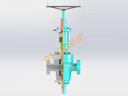 एपीआई 6ए हाइड्रोलिक गेट वाल्व H2S खट्टे सेवा के लिए FLS श्रृंखला